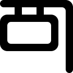 Sign Round 728 SVG Icon
